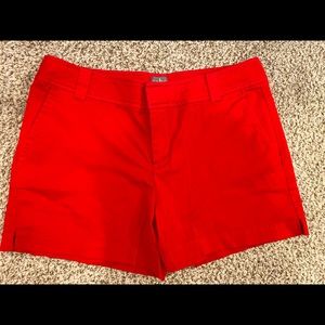 4 shorts bundle New York and Company Shorts size 4. Red, white, blue and black.